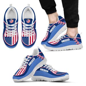 America Flag Shoes Sneakers, Running Shoes, Shoes For Women, Shoes For Men, Custom Shoes, Low Top Shoes, Customized Sneaker, Mens, Womens, Kids Sho